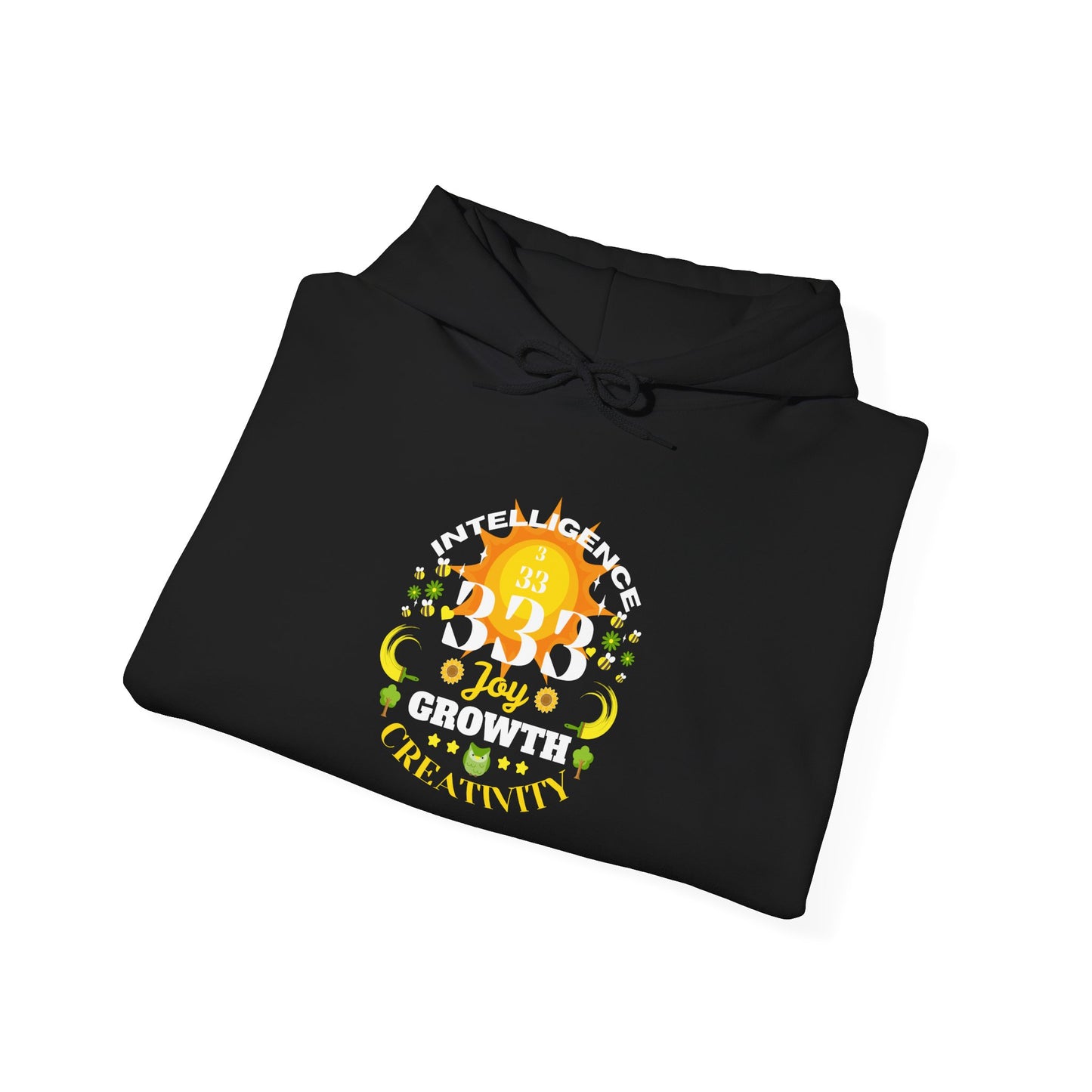 Angel Number 3 Unisex Heavy Blend Hoodie