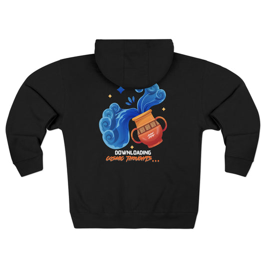 Aquarius Unisex Zip Hoodie